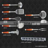 10pcs Stainless Steel Kitchen Tool Set thumbnail-3