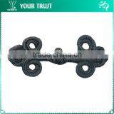 Height16 Centermeter All White Sew On 100% Nylon Chinese Knot Frog Buttons thumbnail-2