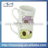 Promotion Hotel Gifts Cartoon Kids Ceramic Melamine Milk Mug