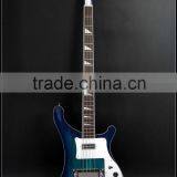 DS-EB6011 Blue Color Canadian Maple Neck Bass Guitar thumbnail-2