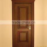 High Quality Natural Walnut Finished Wooden Door