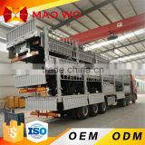 China MAOWO 40 ton 3 axle cargo truck semi trailer sale