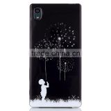 Customed Color Printing TPU Jelly Back Cover Case For Sony Xperia Z5