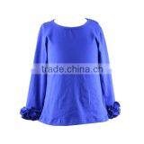 Wholesale 2016 Icing Ruffle Shirt Boutique Children Icing Raglans Baby Girls Ruffle Shirts thumbnail-3