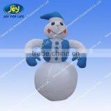 Top Quality Christmas Decoration Snowman,lighted Christmas Fence Decoration,christmas Foil Hanging Decoration