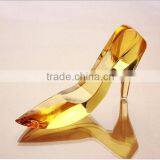 Beautiful Crystal Carving Shoe for Crystal Carved Wedding Decoration Gift thumbnail-3