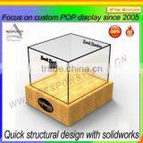 Brand Chain Stores Custom Design Wooden Watch Display Counter thumbnail-4
