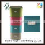 Korean Style Supplier of Packing Paper Box Storage Box With Lid thumbnail-1