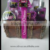Grape Berry Fragrance Whitening Moisturizing Bath Set With Sea Grass Basket thumbnail-2