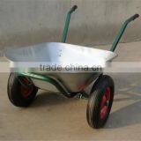 Two Solid Tire Wheelbarrow/stainless Steel Wheelbarrow thumbnail-2