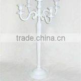 White Candelabra for Weddings Centre Table