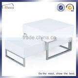 Living Room Furniture Style White MDF Coffee Table thumbnail-4