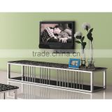 Stainless steel TV stand