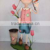 Metal Dolls as Flower Pot thumbnail-1