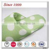 Fresh Green Wave Point Customized Logo Indoor Slippers thumbnail-6