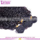 Supper Quality Curly Remy Hair Extension no Acid no Chemical Mongolian 100 Human Hair thumbnail-5
