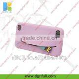 Funny Silicone Case for Iphone 4 With Smiling Face