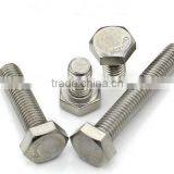 OEM high precision full and half-thread stainless steel bolts and nuts