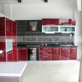 Plywood, Melamine Board Carcase Material High Gloss Lacquer Modern Kitchen Furniture thumbnail-4
