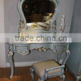 Luxury French Neoclassic Rococo European Royal Furniture Bedroom Bed Set thumbnail-4