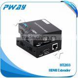 HDMI Extender Cat5 or Cat6 Support Video Input and 3D up to 60m thumbnail-2