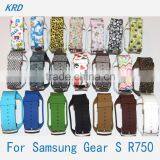 Factory Wholesale High Quality Printed Silicone Bracelet Watch Band Strap Wristband For SAMSUNG GEAR S R750 Watch thumbnail-1