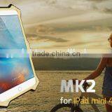 LOVE MEI MK2 Powerful Metal Aluminium+Gorilla Glass +LEATHER FLIP COVER Hybrid Case for IPAD PRO LOVE MEI Case ANTI-SHOCK