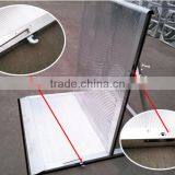 2016High Quality Aluminum Crowd Control Barrier/ Mojo Barrier/ Decorative Barrier Fence for Sale