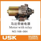 Motor&Relay for USK 2KW gasoline generator 168F/2900H(GX160) 5.5HP/6.5HP spare part