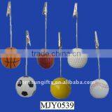 Note /recipe/ Memo /photo Clip Holder Sports Wire thumbnail-1