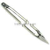 Stainless Steel Food Clip Lock 12" BBQ Buffet Salad Scallop Food Tongs thumbnail-3