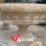 Flower Pot With Carving thumbnail-1