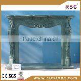 Italian Style Marble Carving Fireplace thumbnail-1
