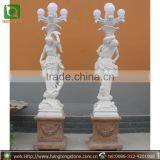 Modern Stone Marble Post Lamp Figure Statue thumbnail-1