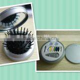 15060312 Plastic Pocket Mirror With Hairbrush thumbnail-1