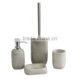 Natural Bare or Plain Concrete Simply Bathroom Accessories for Hotel thumbnail-1