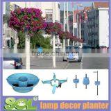 flower pots wholesale hanging flower pot vertical garden materials lamp post planter