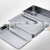 Stainless Steel GN Pan With Lid thumbnail-1