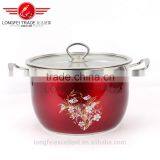 China Factory Cheap High Quality Colorful Stainless Steel Soup Boilling Pot/cooking Pot thumbnail-1