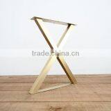 Modern Stainless Steel Dining Table Feet for Wood Furniture Design thumbnail-5