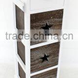 Bathroom Cabinet Chest of Drawer Paulownia Cabinet thumbnail-6