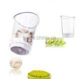 2017 New Products Manual Plastic Mushroom Slicer Egg Slicer Kiwi Slicer With Cup thumbnail-1