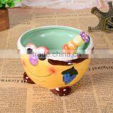 12cm Kids Cartoon Animal Bowl With Spoon thumbnail-4