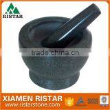 HOT SALE Natural Granite Stone Mortar and Pestle for Europe Market thumbnail-3