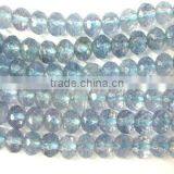 10MM Round Natural Aquamarine Beads thumbnail-1