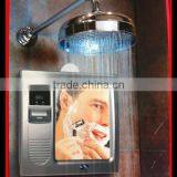 Fog-free Mirror With AM/FM Radio thumbnail-1