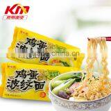 Best Taste Low Fat Non Fried Wavy Egg Rugs Noodle in China thumbnail-2