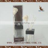 EA3-0853 Gift Set Sola Flower on Square Galss Bottle Fragrance Reed Diffuser With Rattan Sticks thumbnail-3