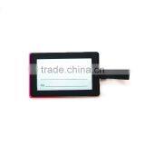 OEM Factory Supply Travel Accessories Soft Pvc Rubber Luggage Tag thumbnail-2