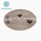 Paulownia Wood Wedding Carving Blessing Cards thumbnail-1